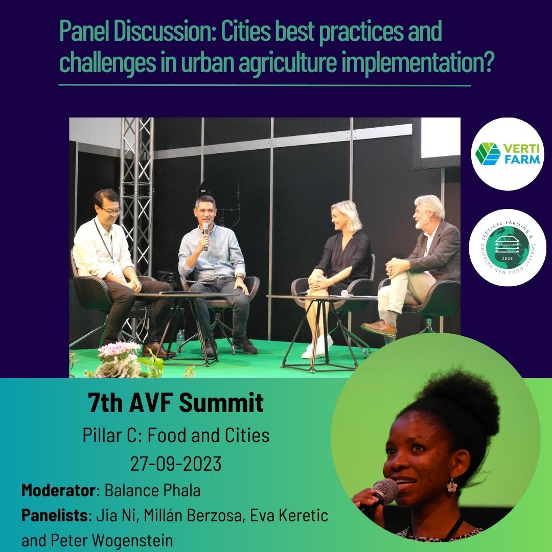 Panel Discussion Association For Vertical Farming